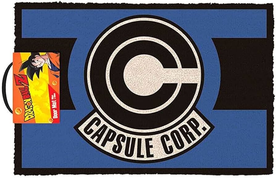 Zerbino Dragon Ball Z Capsule Corp Cm 60X40 - Gp85389 Zerbino Dragon Ball Z Capsule Corp Cm 60X40 - Gp85389